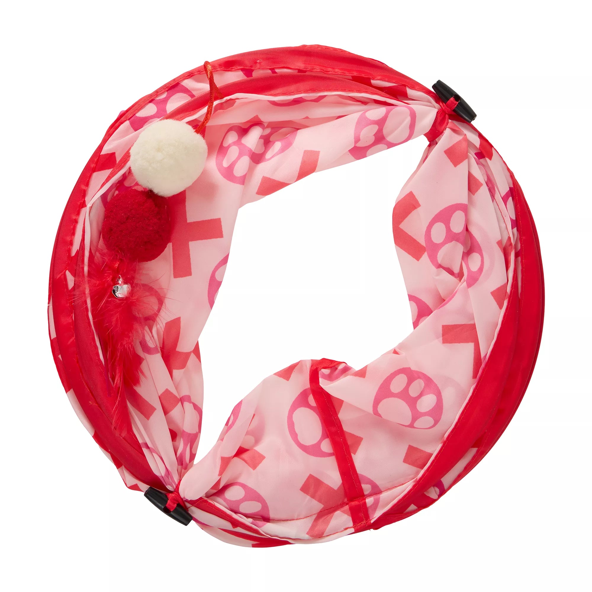 Whisker City Valentine's Day Tunnel Cat Toy