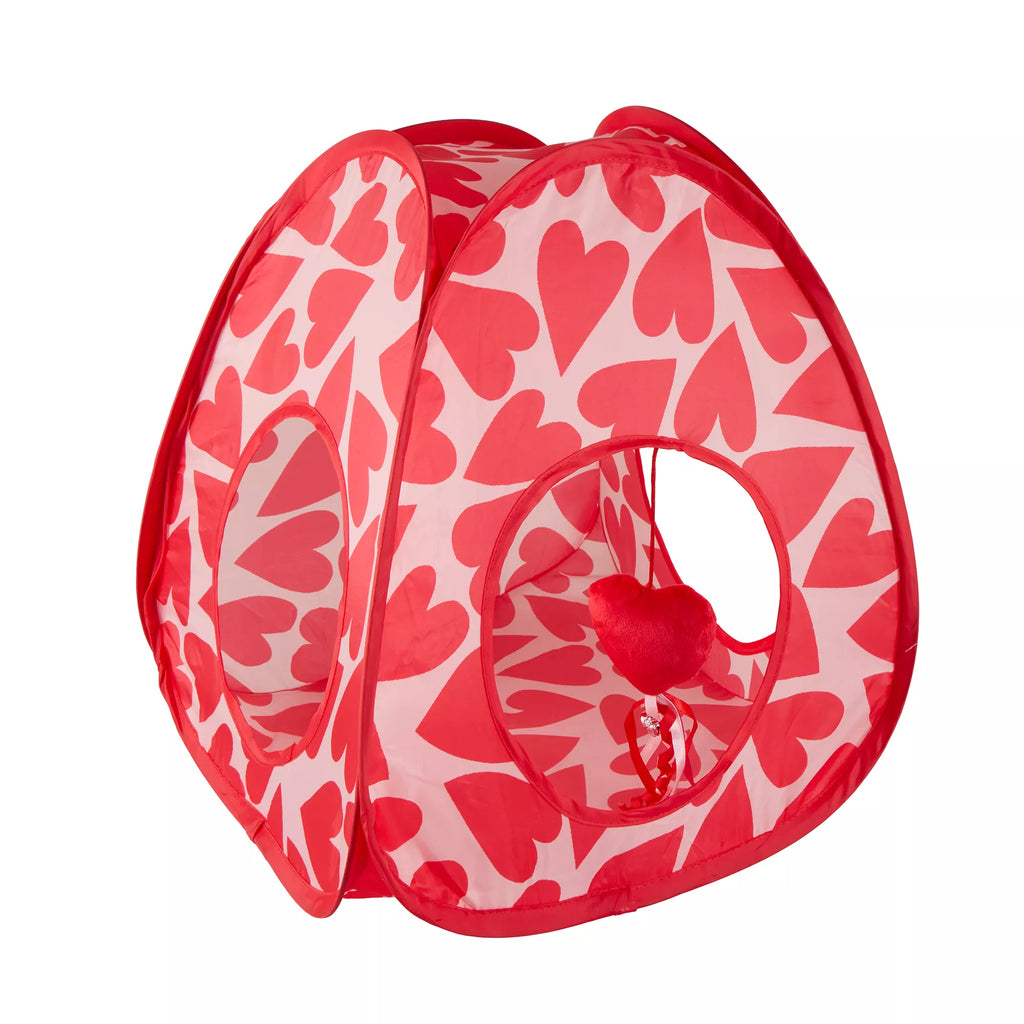 Whisker City Valentine's Day Tent Cat Toy