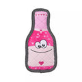Joyhound Valentine's Day Rip Roarin' Tough Champagne Dog Toy