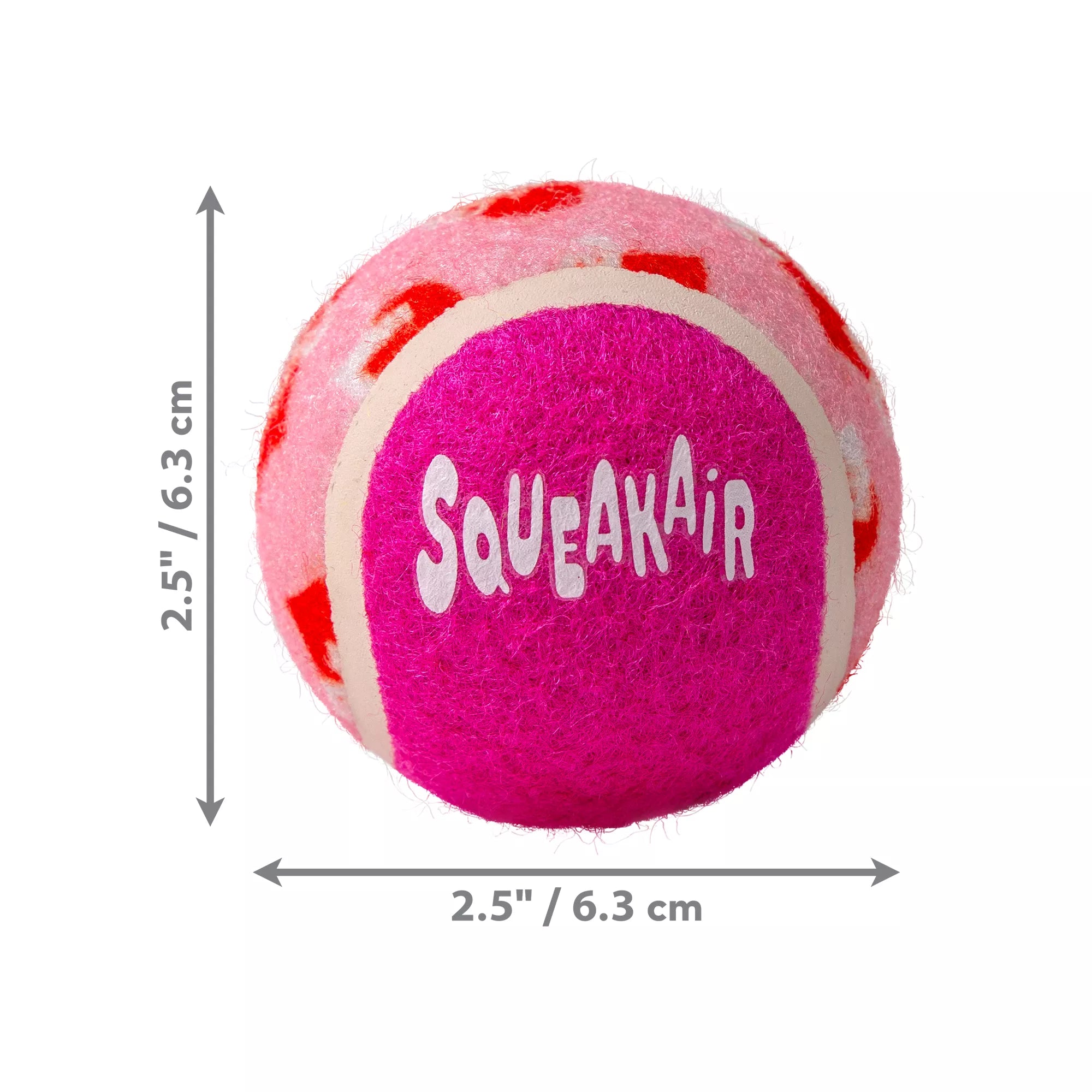 KONG Valentine's Day Squeak Air Balls
