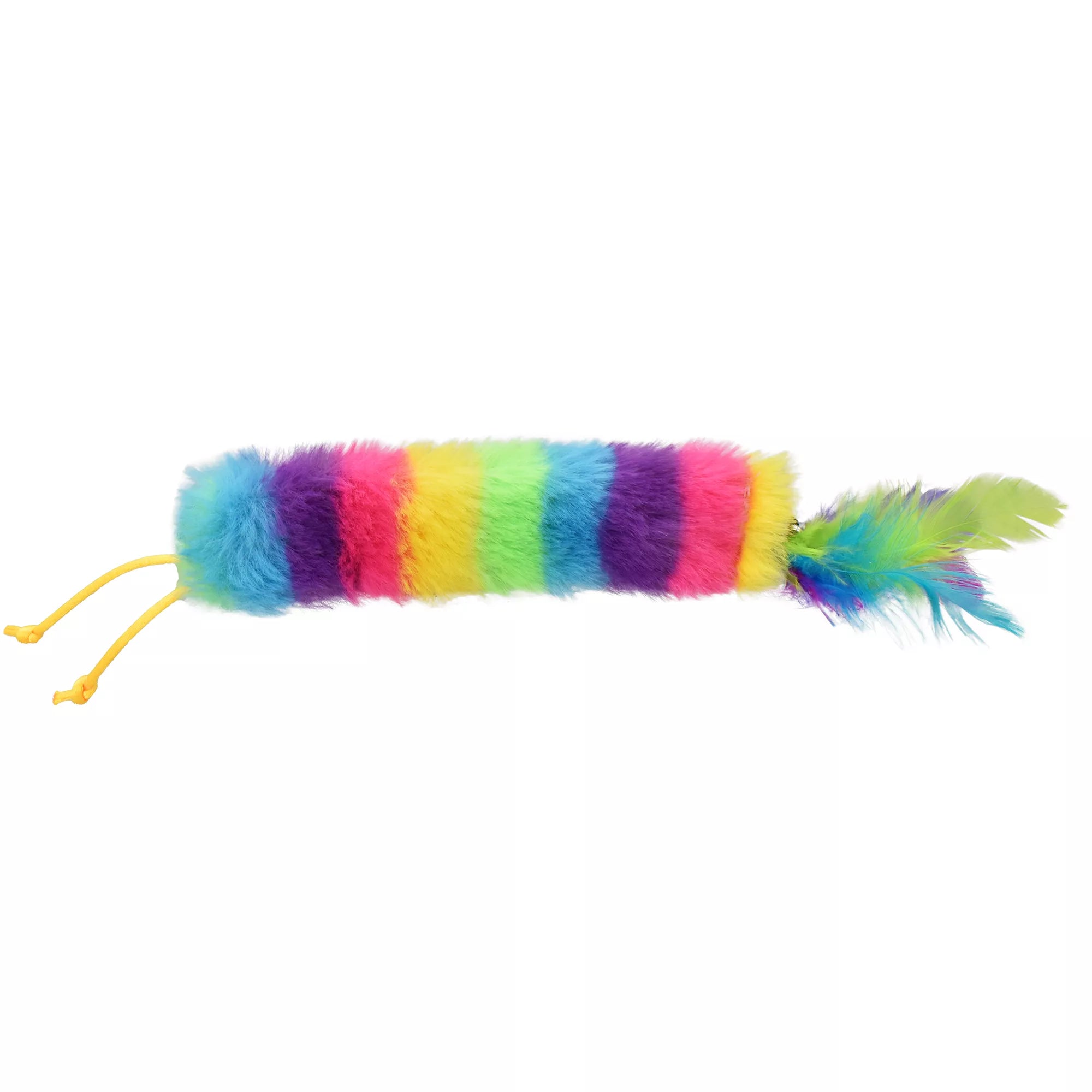 Multipet Rainbow Caterpillar Catnip Cat Toy