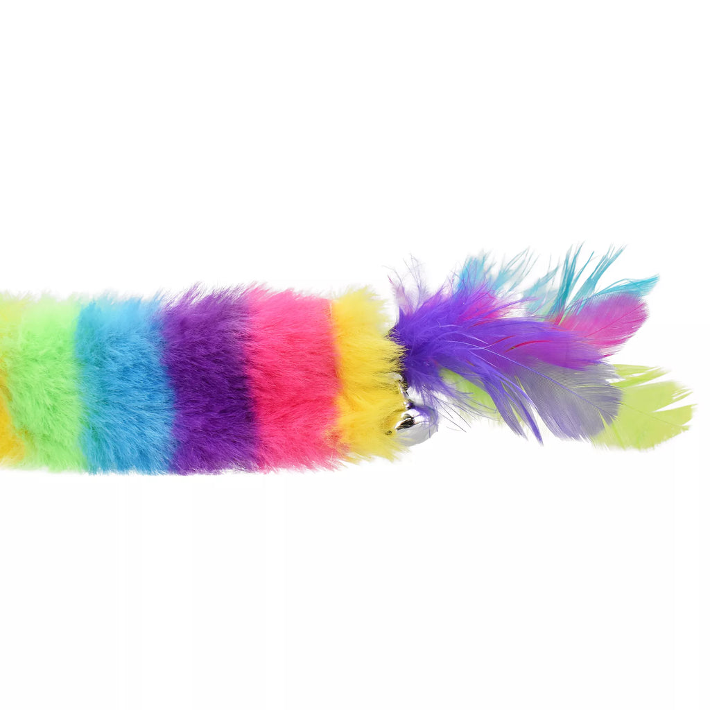 Multipet Rainbow Caterpillar Catnip Cat Toy