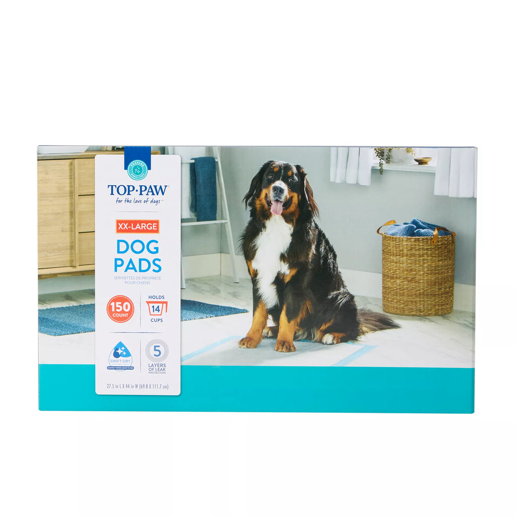 Top Paw XX-Large Dog Pads 150 Count