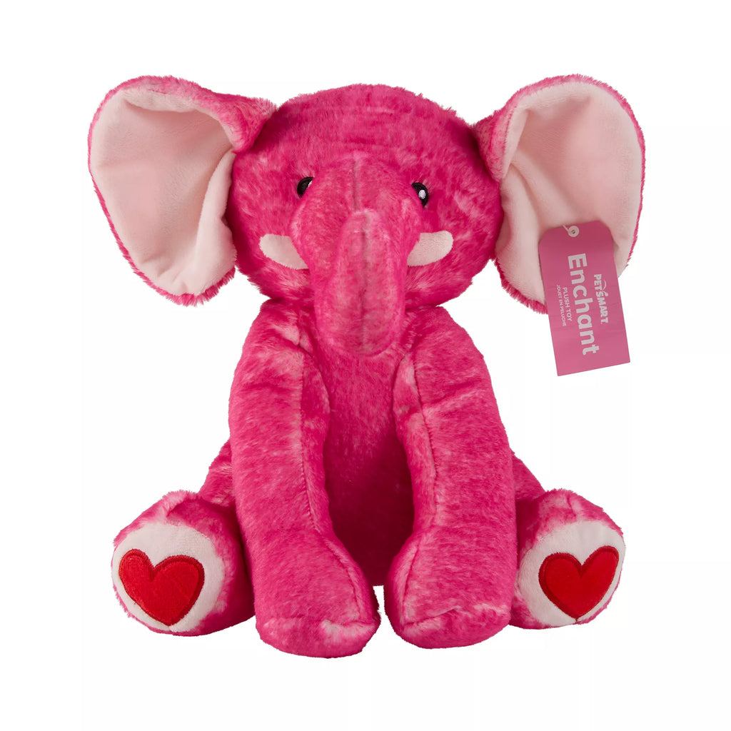Valentine's Day Chance & Friends Elephant Dog Toy Plush for Interactive Play