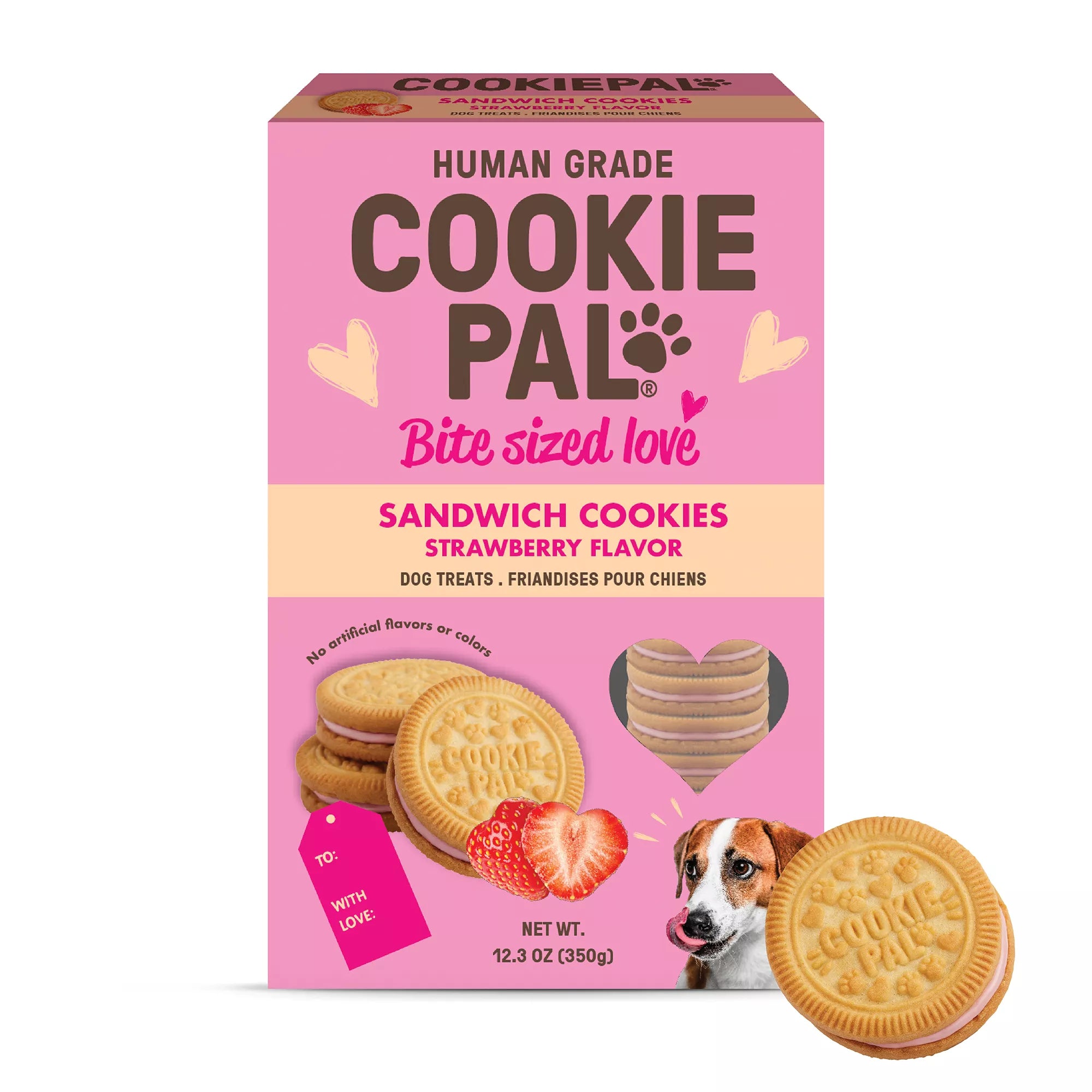 Cookie Pal Strawberry Cream Sandwiches 12 OZ