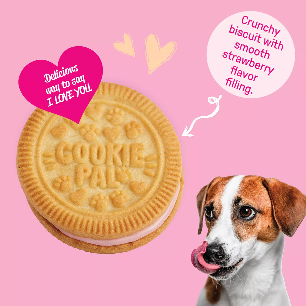 Cookie Pal Strawberry Cream Sandwiches 12 OZ